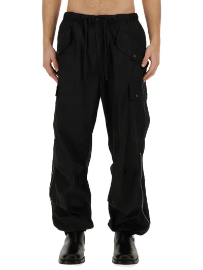 Dries Van Noten Cargo Pants In Black