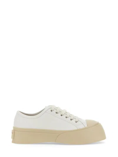Marni 20mm Pablo Leather Sneakers In Light Blue