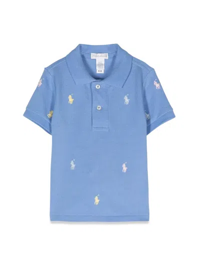 Ralph Lauren Babies' Shirts-polo Shirts In Blue