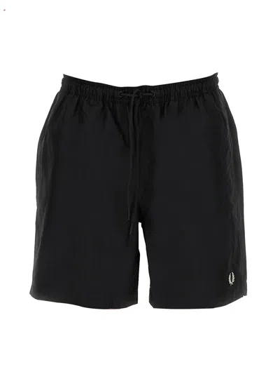 Fred Perry Swimsuit In Black