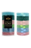 L Erickson Grab & Go 15-pack Braided Ponytail Holders In Lollipop