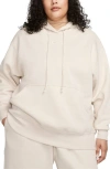 Nike Women's  Sportswear Phoenix Fleece Oversized Pullover Hoodie (plus Size) In Brown