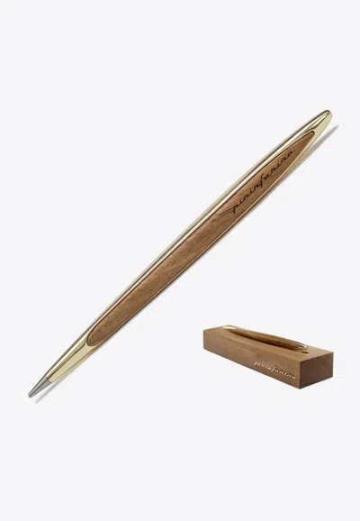 Pininfarina Cambiano Stylus Pen Desk Set In Gold