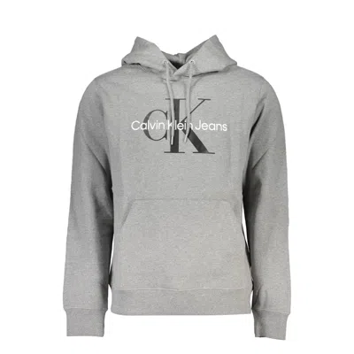 Calvin Klein Cotton Men's Sweater In Grey