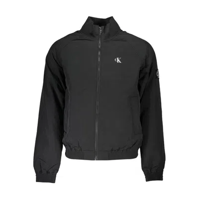 Calvin Klein Polyamide Men's Jacket In Black