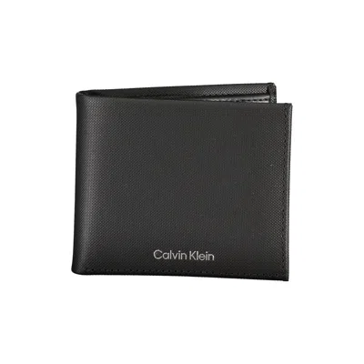 Calvin Klein Leather Men's Wallet In Black