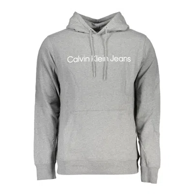 Calvin Klein Cotton Men's Sweater In Grey