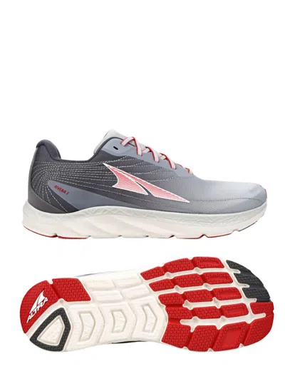 Altra Men's Rivera 3 Running Shoes In Light Grey/red