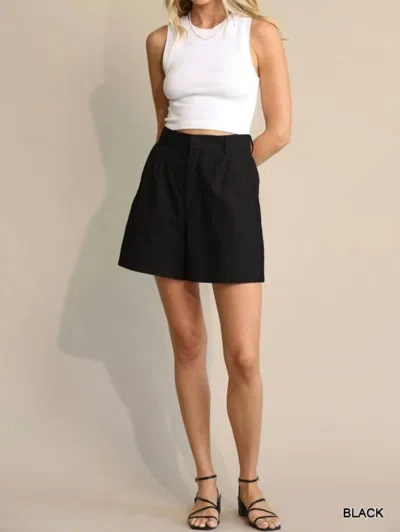 Gigio Tailored Mid-length Shorts In Black