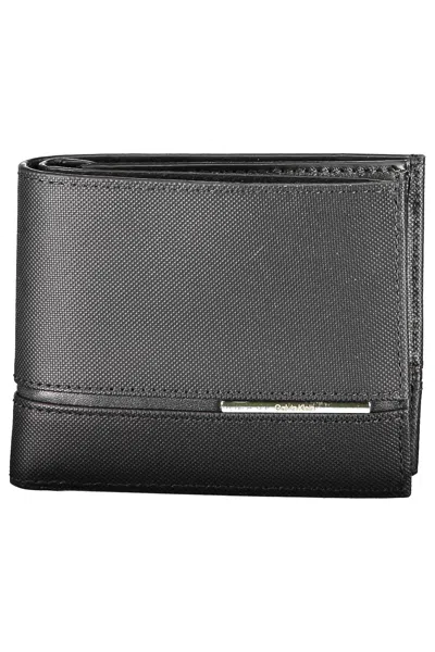 Calvin Klein Leather Men's Wallet In Black