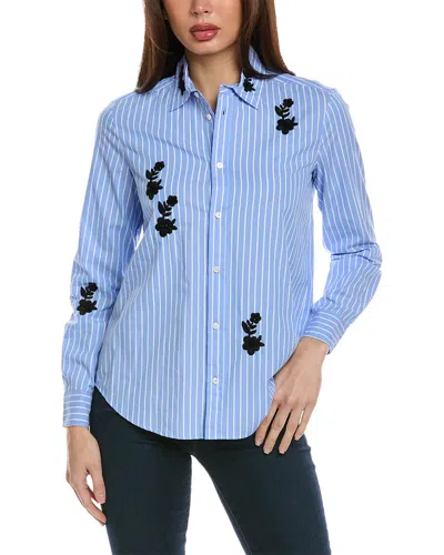Red Valentino Shirt In Blue
