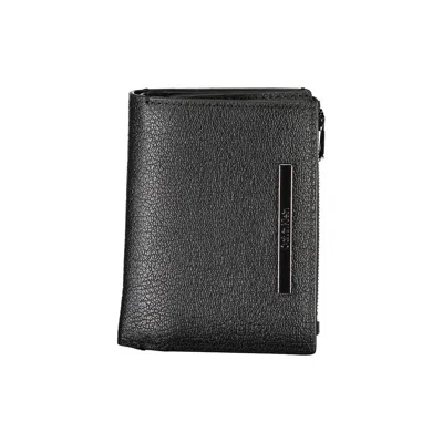 Calvin Klein Leather Men's Wallet In Black