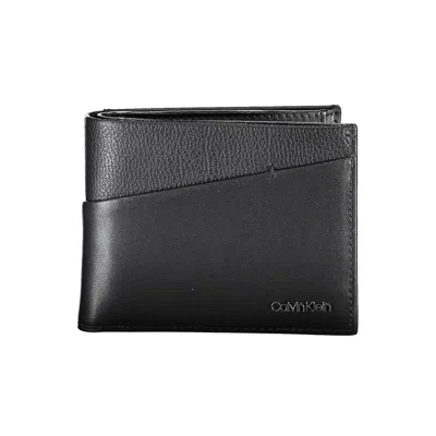 Calvin Klein Leather Men's Wallet In Black