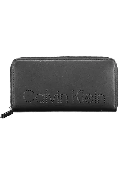 Calvin Klein Polyethylene Men's Wallet In Black