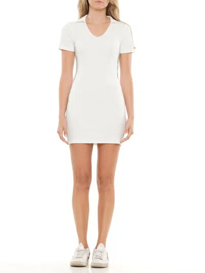 Why Dress Post Tennis Brunch Dress In White