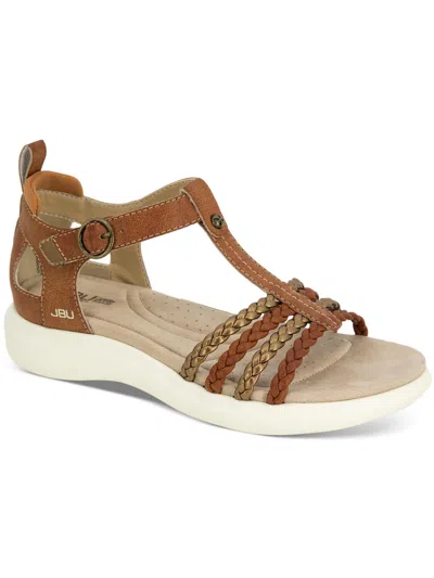 Jbu By Jambu Womens Casual Lifestyle Strappy Sandals In Multi