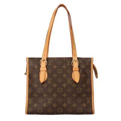 Pre-owned Louis Vuitton Popincourt Canvas Shoulder Bag () In Brown