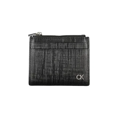 Calvin Klein Leather Men's Wallet In Black