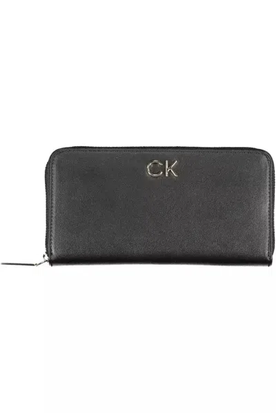 Calvin Klein Polyethylene Men's Wallet In Black