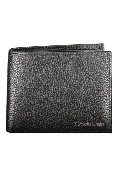 Calvin Klein Leather Men's Wallet In Black