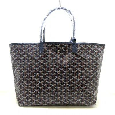 Pre-owned Goyard Saint Louis Pm Canvas Tote Bag () In Brown