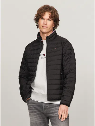 Tommy Hilfiger Men's Recycled Packable Jacket In Black