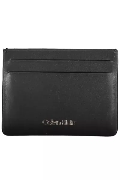 Calvin Klein Leather Men's Wallet In Black