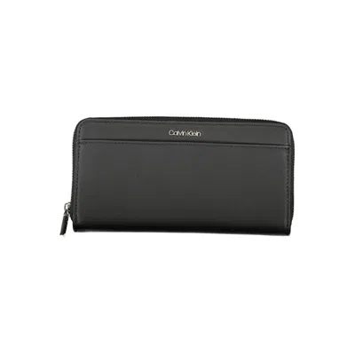 Calvin Klein Polyester Men's Wallet In Black