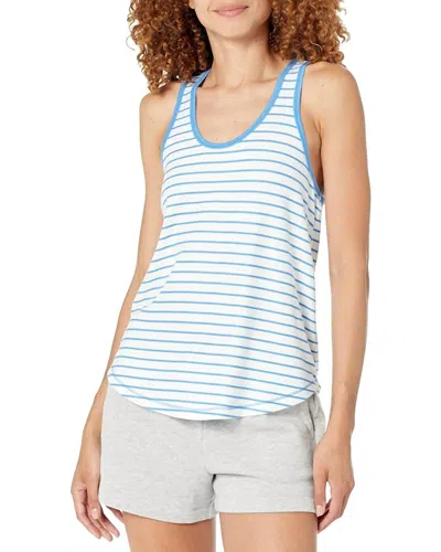 Pj Salvage Blue Star Tank In Ivory In Multi