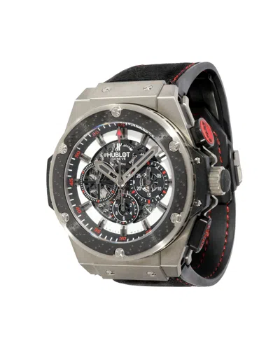 Hublot King Power Suzuka 710.zm.1123.nr. Fjp11 Men's F1 Watch Zirconium/ceramic In Grey