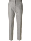 MSGM MSGM TAILORED TROUSERS - GREY,2341MDP2617462812297708
