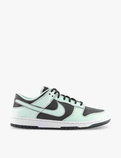 Nike Dunk Low "smoke Grey/barely Green" Sneakers In 绿色