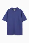 Cos The Super Slouch T-shirt In Blue