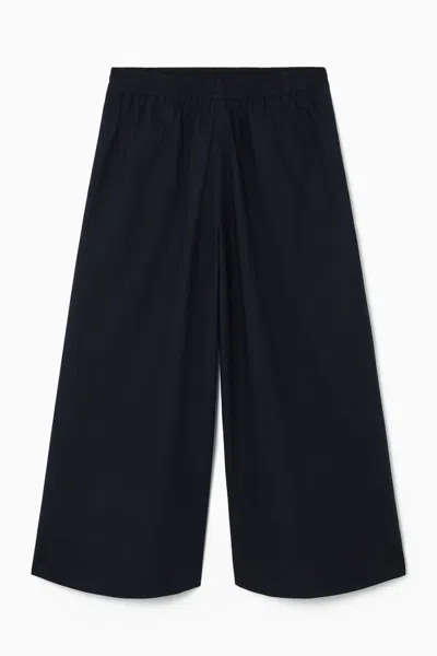 Cos Voluminous Culottes In Blue