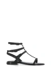 Ash Play Bis Sandal In Black