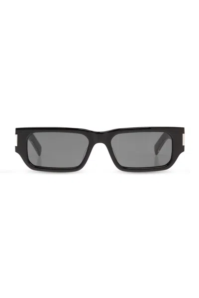 Saint Laurent Eyewear Sl 660 Rectangular Frame Sunglasses In Black