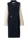 JW ANDERSON chunky knit sleeve coat,CO08WP1712296664