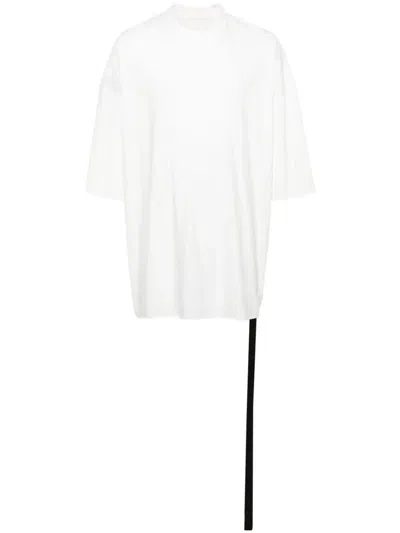 Rick Owens Drkshdw Tommy T-shirt Clothing In White