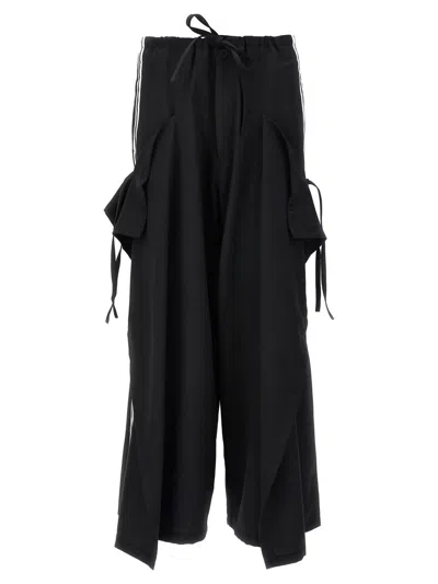 Y-3 Stripes Trousers Black