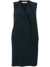 HARRIS WHARF LONDON buttoned sleeveless coat,A1280MHP12295310