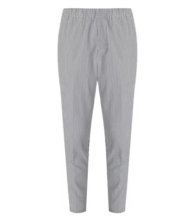 Cruna Burano Blue And White Striped Trousers