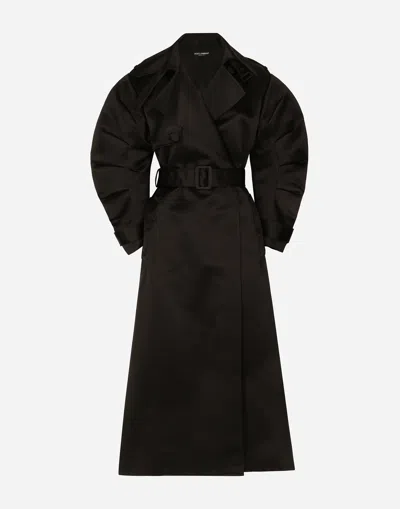 Dolce & Gabbana Cappotto In Black