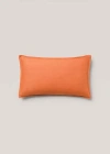 Mango Home 100% Linen Cushion Cover 12x20 In Orange