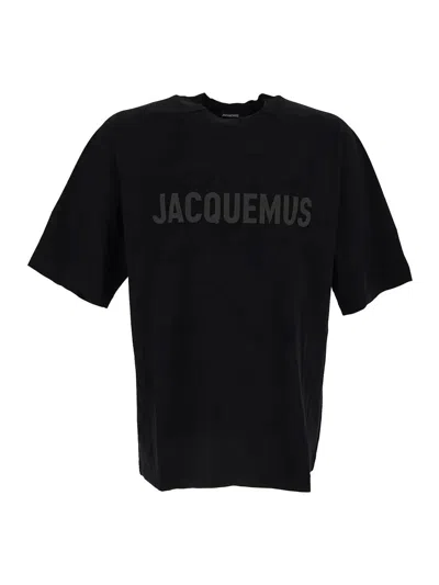 Jacquemus Black Les Classiques 'le T-shirt Typo' T-shirt