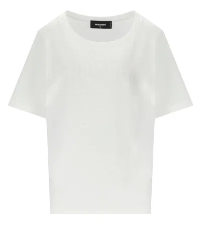 Dsquared2 Short-sleeved T-shirt In White