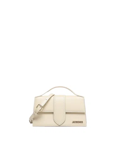 Jacquemus Le Grand Bambino Tote In Ivory