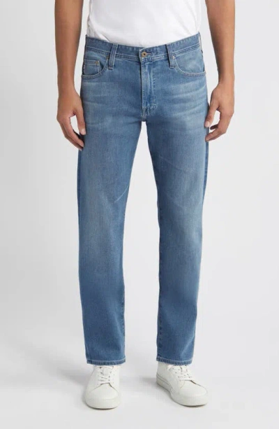 Ag Everett Slim Straight Fit Jeans In Runyon Blue