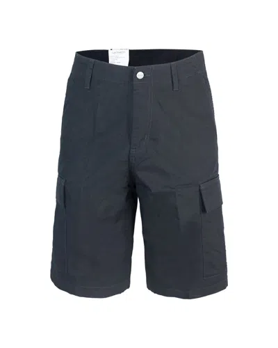 Carhartt Bermuda With Cargo Pockets In Black