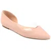 Journee Collection Collection Women's Mikki Flat In Pink