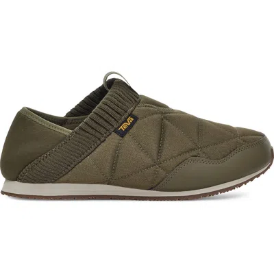 Teva Khaki Reember Loafers In Green